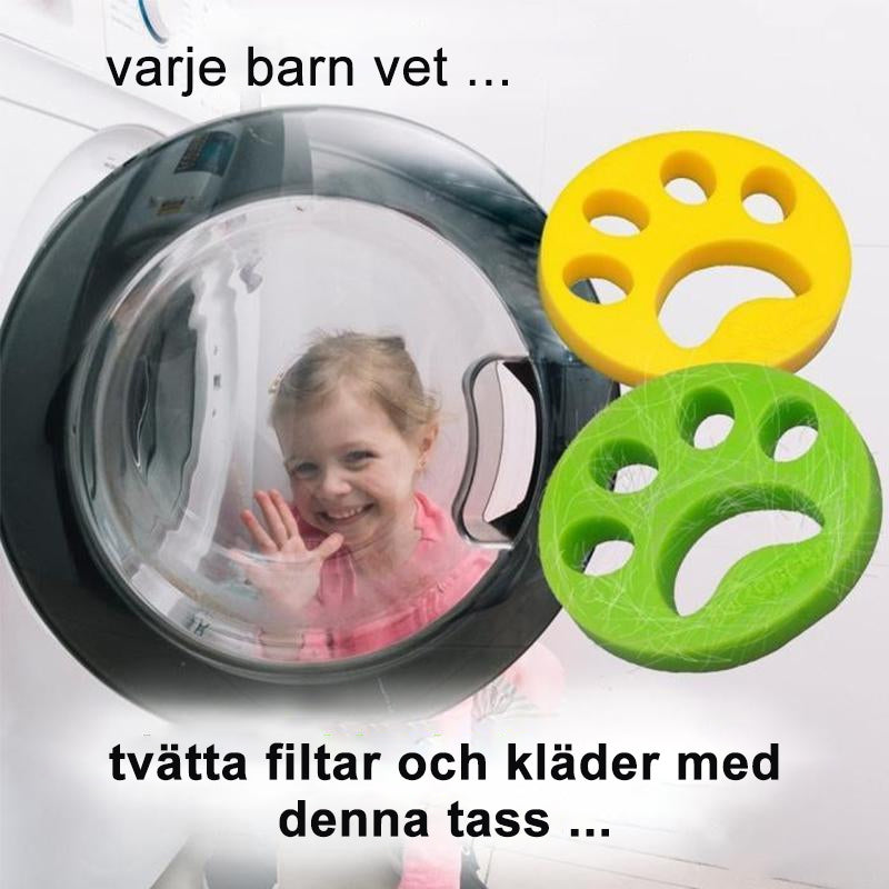 Paw-Shaped Washing Machine Hair Remover