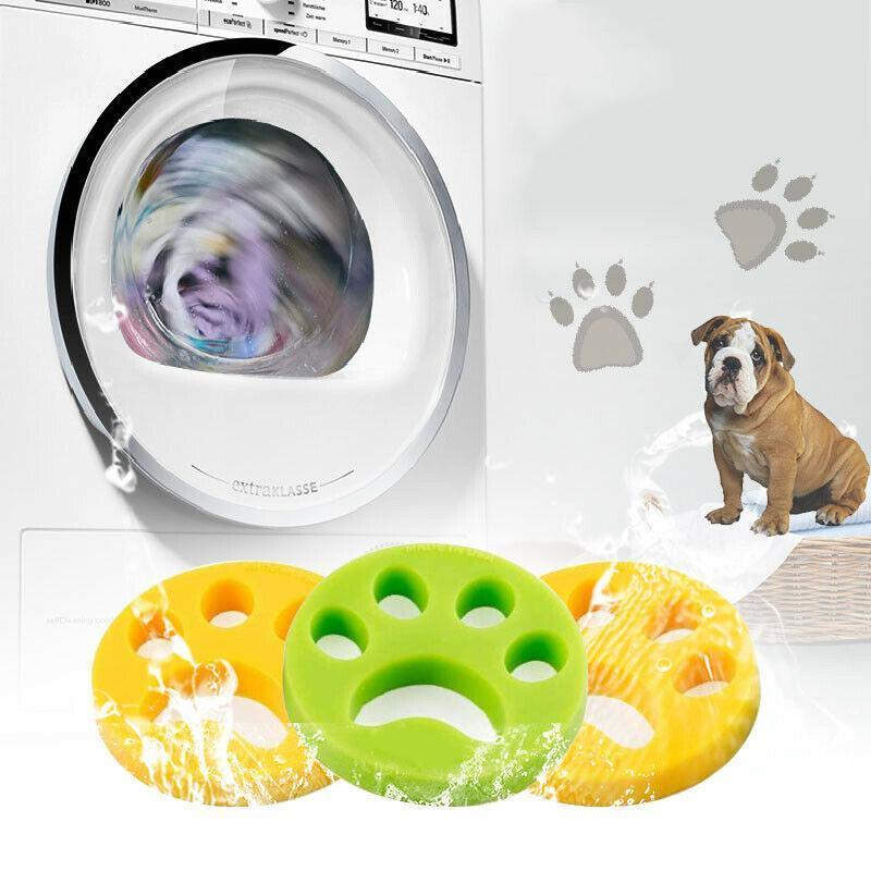 Paw-Shaped Washing Machine Hair Remover