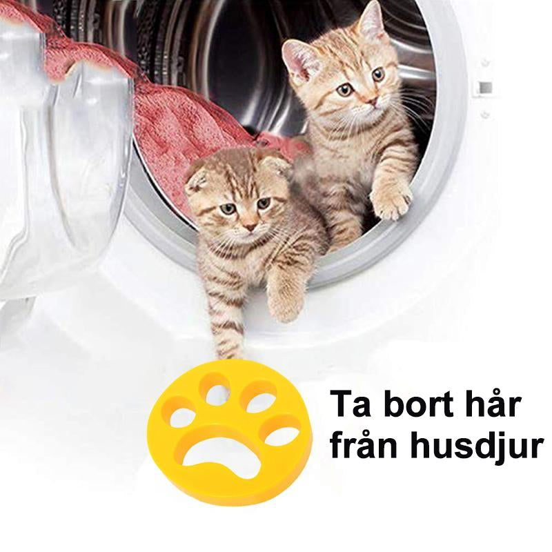 Paw-Shaped Washing Machine Hair Remover