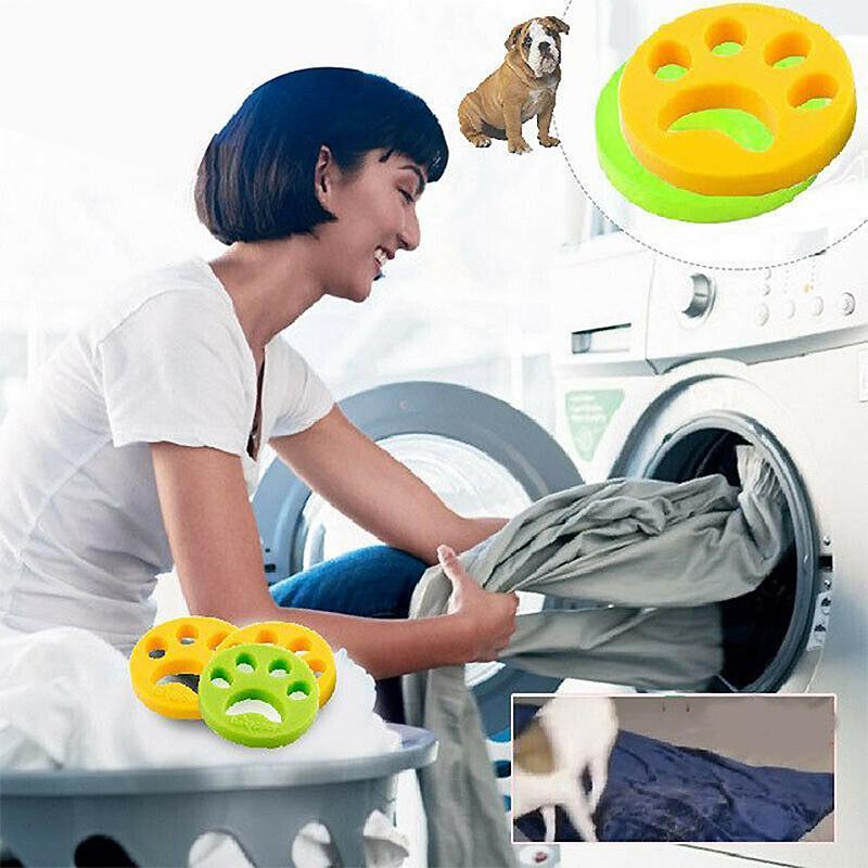 Paw-Shaped Washing Machine Hair Remover