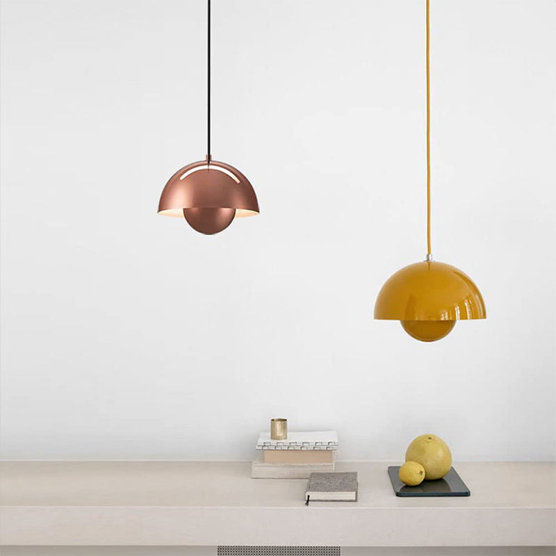 Pendant Light - Dome Style - Metal Hanging Lamp - Stylish Lighting - Image 4