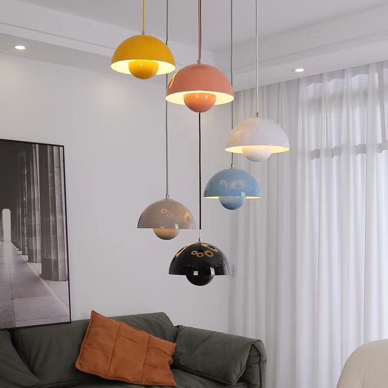 Pendant Light - Dome Style - Metal Hanging Lamp - Stylish Lighting - Image 5