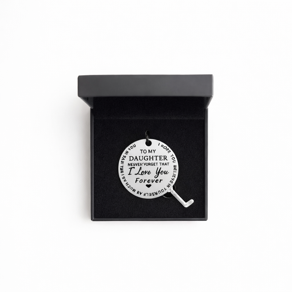 Personalized Initial Keychain for Son or Daughter