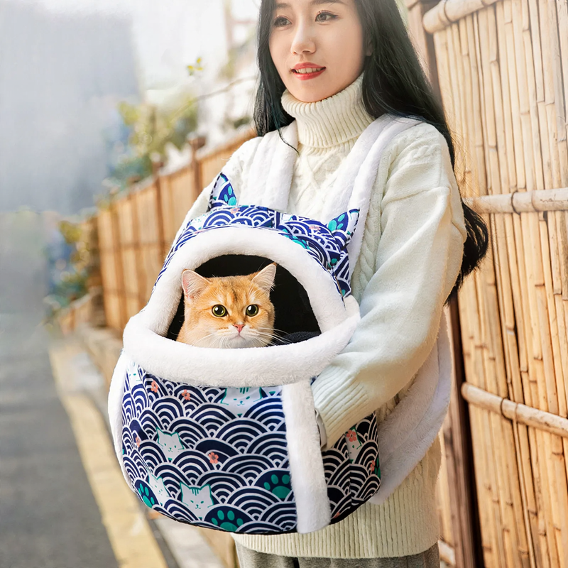Pet Carrier Backpack with Animal Motif