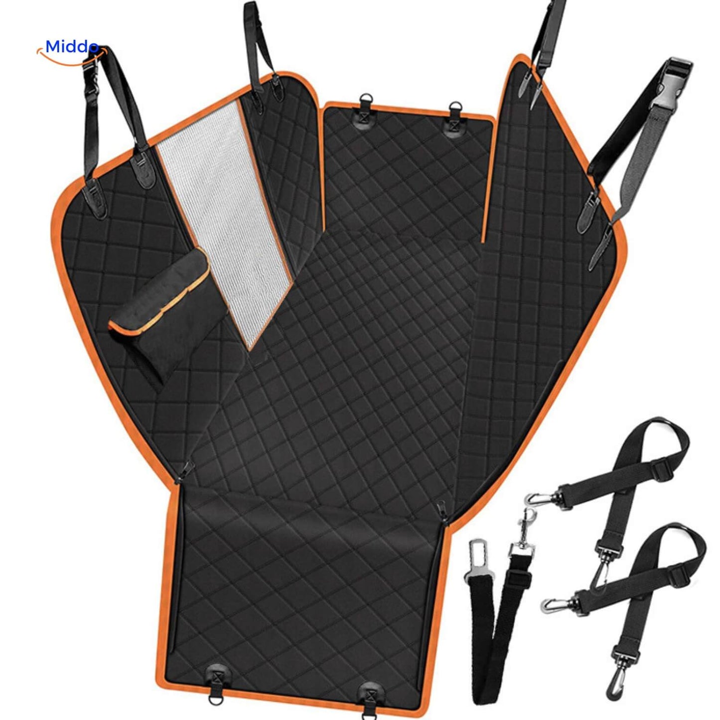 Pet Protection Car Seat Cover | Includes Seat Belt