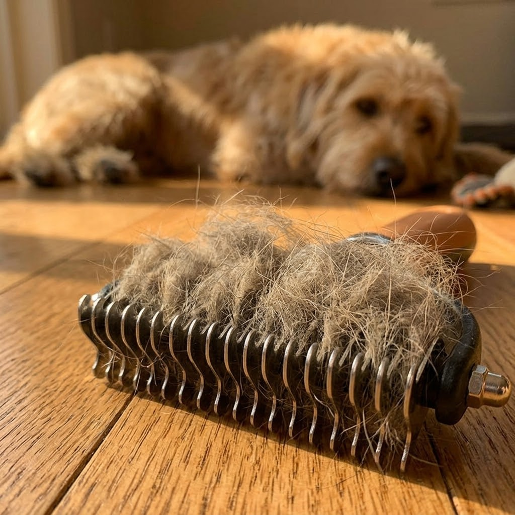PetGroom – Double-Sided Dematting Brush