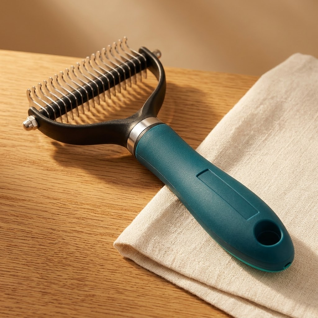 PetGroom – Double-Sided Dematting Brush