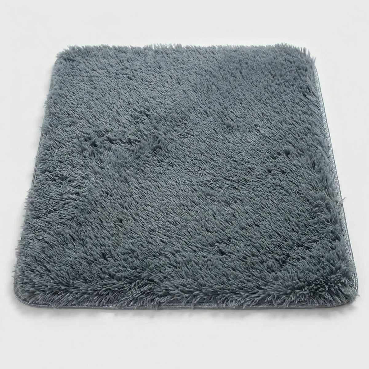 Plush Non-Slip Low-Pile Rectangular Rug