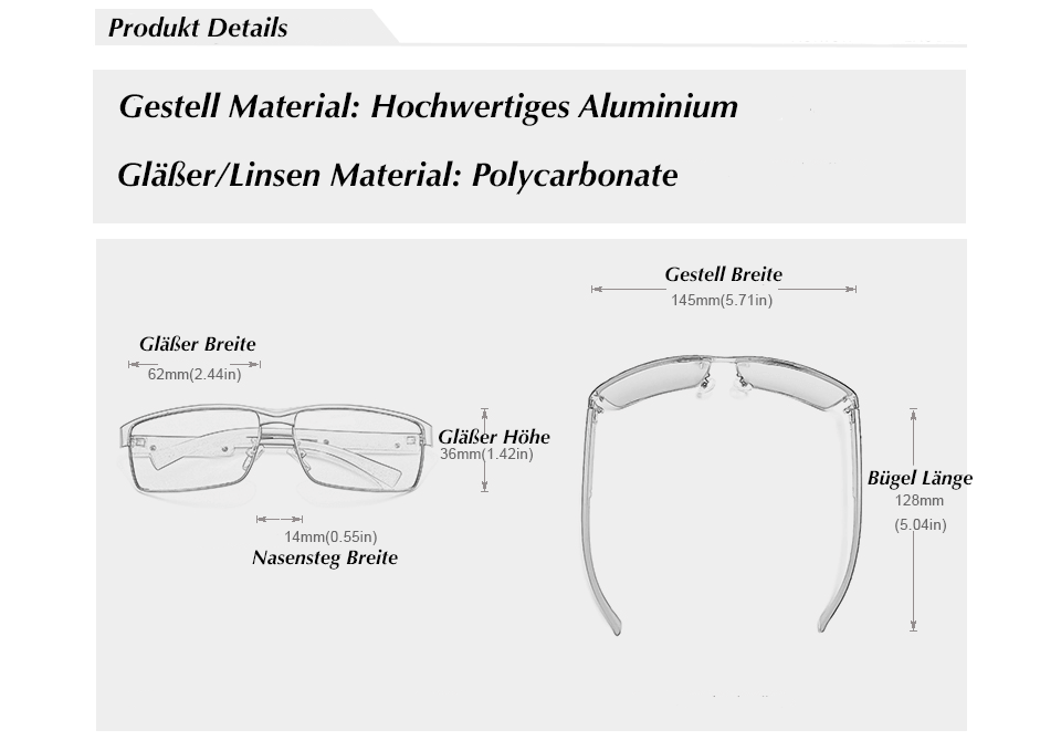 Polarized Sunglasses with UV400 Protection for Men & Women