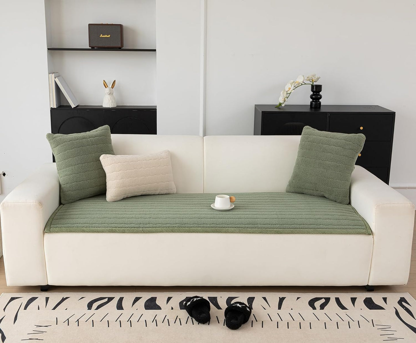 Polyester Sofa Cover - Non-Slip - Stylish Furniture Protector - Image 4