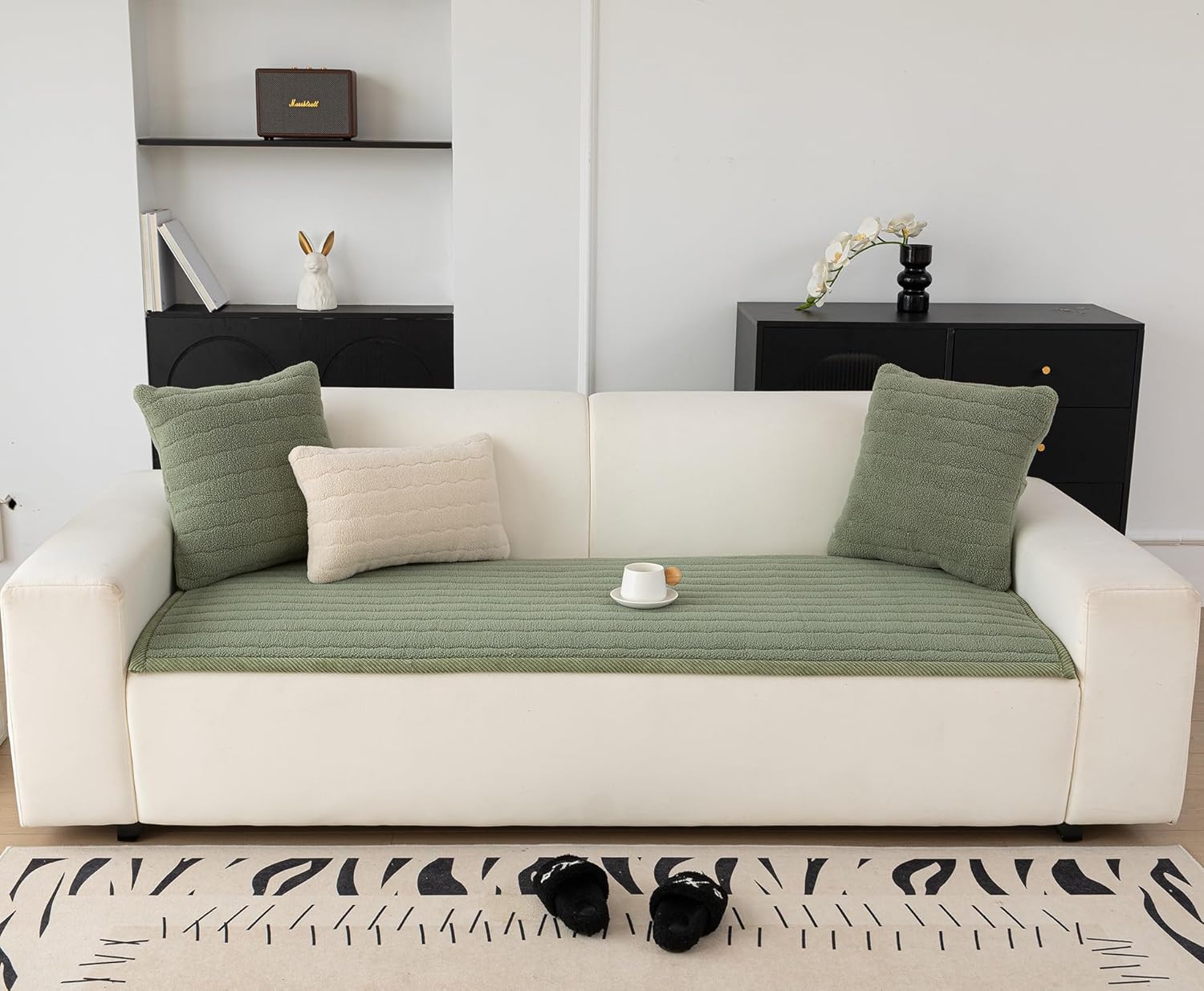Polyester Sofa Cover - Non-Slip - Stylish Furniture Protector - Image 4