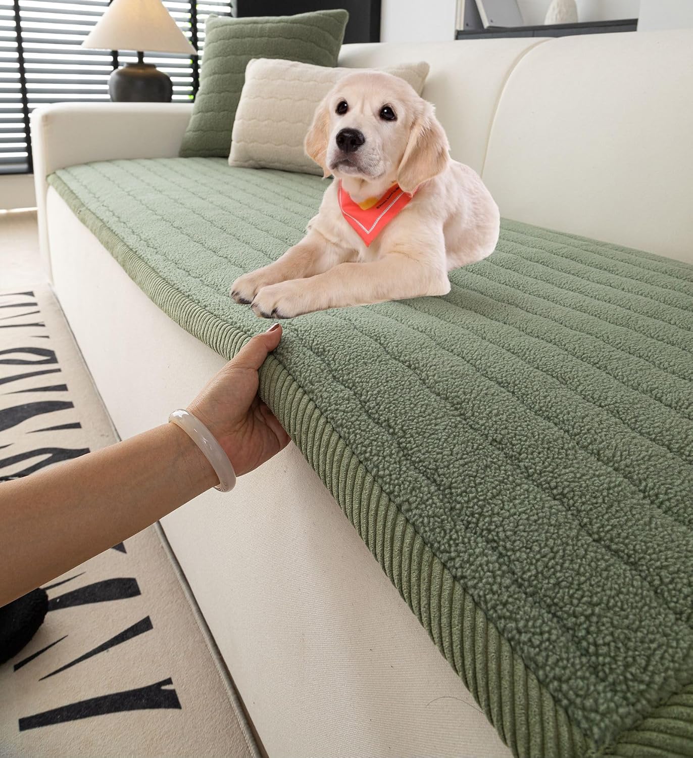 Polyester Sofa Cover - Non-Slip - Stylish Furniture Protector - Image 5
