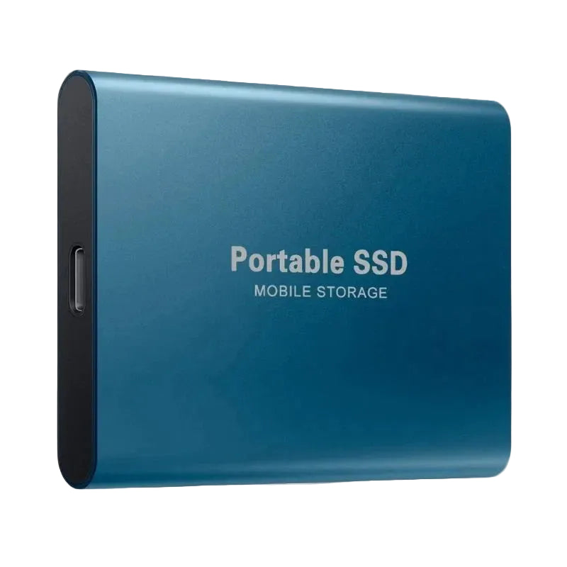 Portable Aluminium External SSD, 1TB-30TB, Shockproof and Water-Resistant