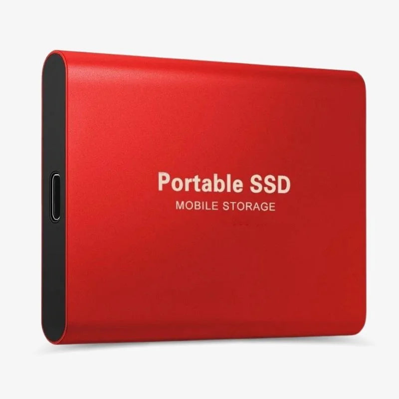 Portable Aluminium External SSD, 1TB-30TB, Shockproof and Water-Resistant