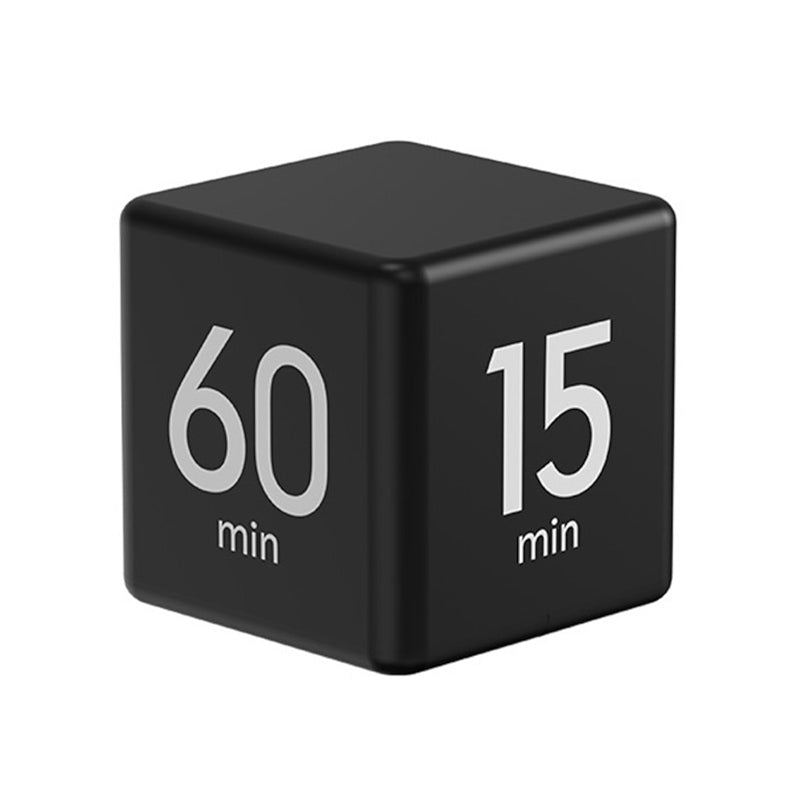 Portable Cube Timer Digital Countdown Alarm for Productivity