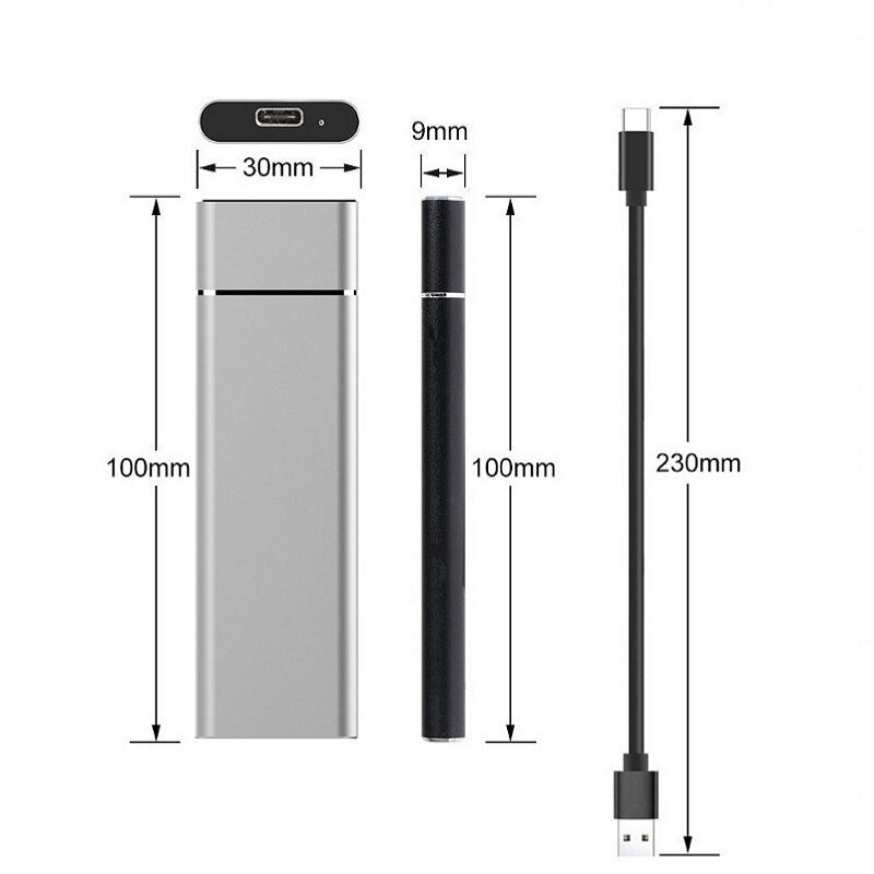 Portable External Hard Drive - 4TB USB 3.0 - Gadget - Image 3