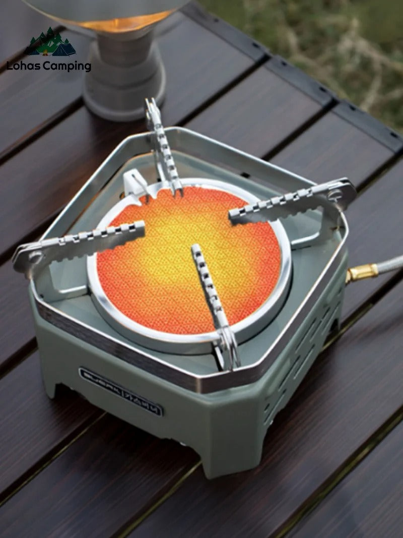 Portable Flameless Windproof Infrared Gas Camping Stove