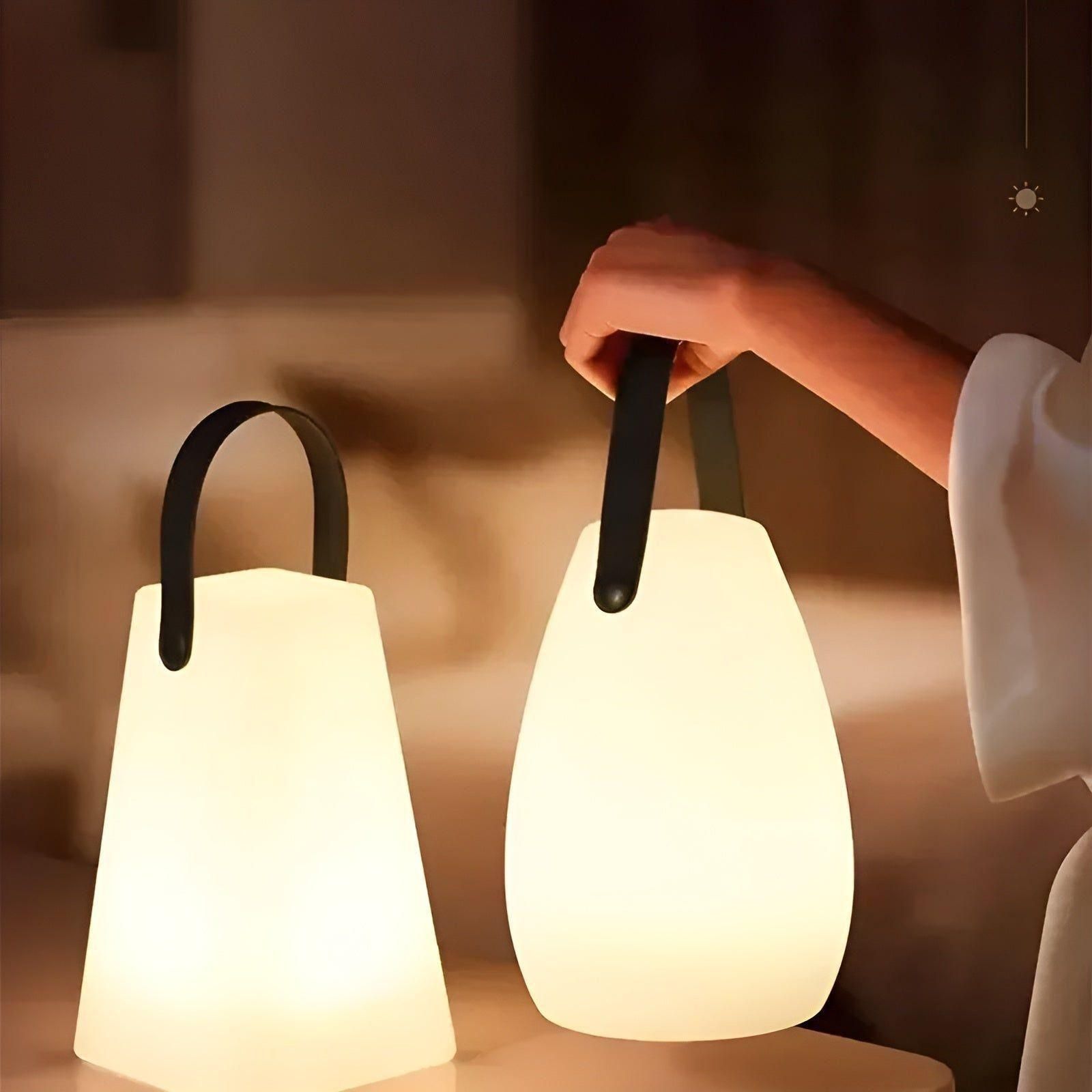 Portable LED Table Lamp - Cordless - Waterproof - Modern Style - with Remote - Image 1