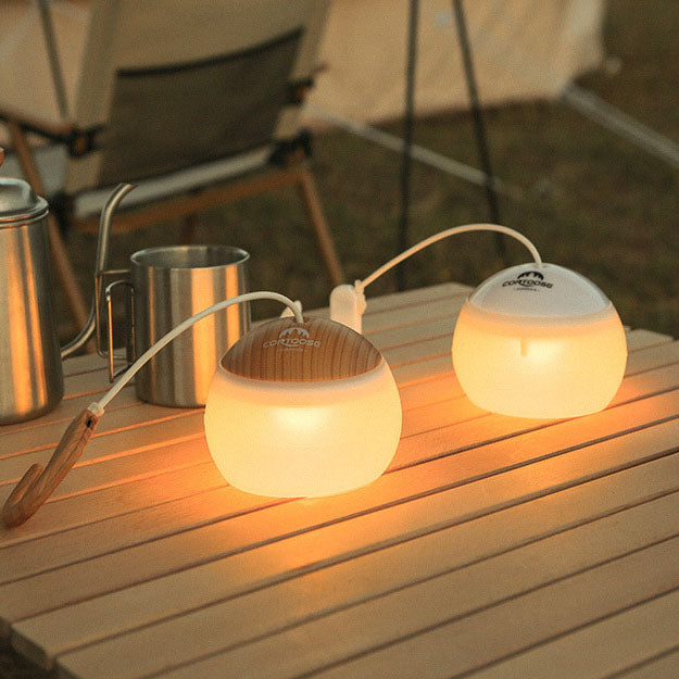 Portable LED Tent Light - Rechargeable USB - Hanging Lamp - Modern Style - Image 2