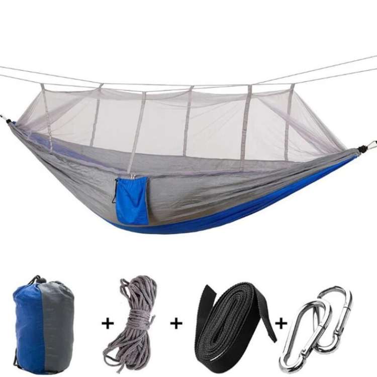 Portable Outdoor Camping Hammock with Mosquito Net