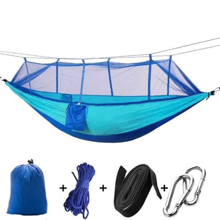Portable Outdoor Camping Hammock with Mosquito Net