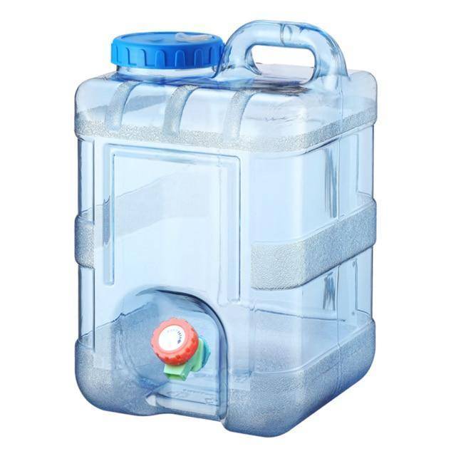 Portable Outdoor Water Storage Barrel with Spigot