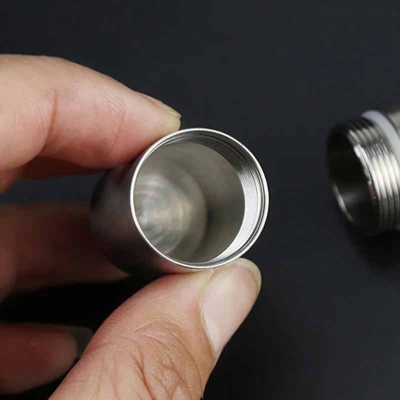 Portable Stainless Steel Medicine Box