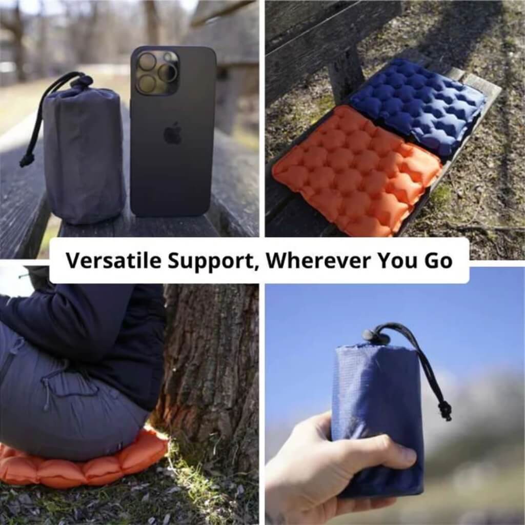 Portable Ultralight Inflatable Camping Seat Cushion