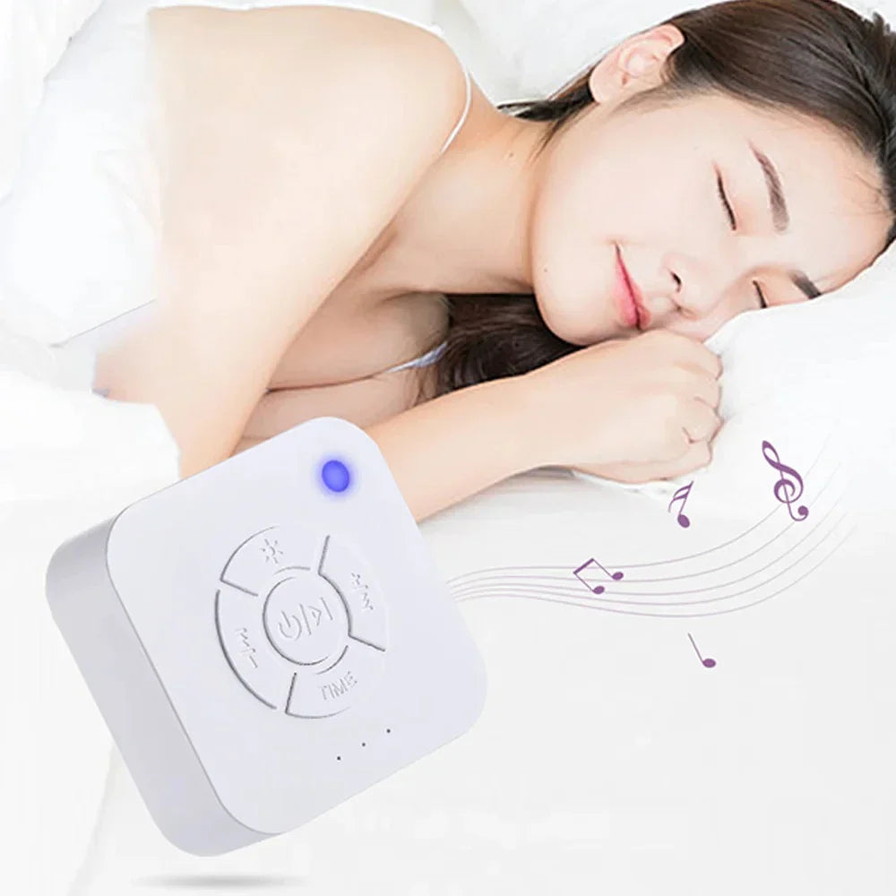Portable White Noise Sound Machine for Sleep & Relaxation