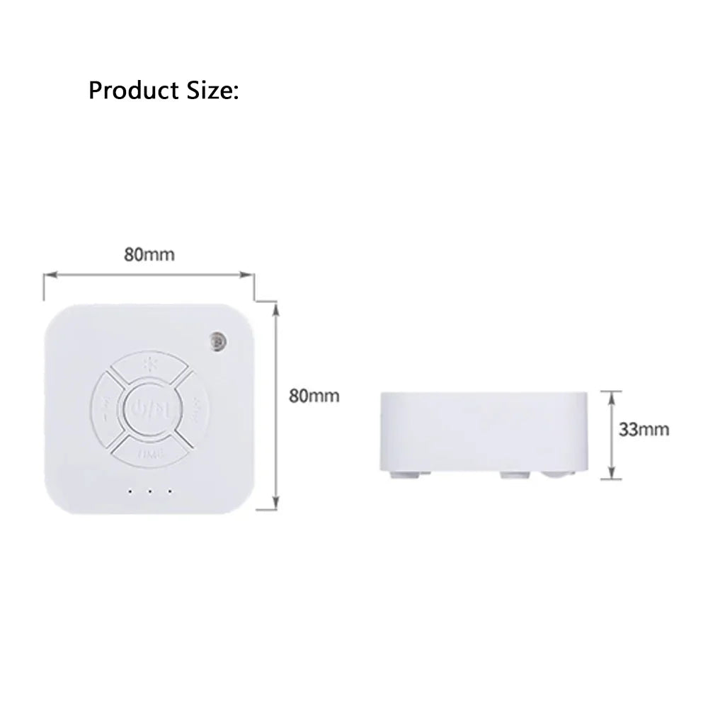 Portable White Noise Sound Machine for Sleep & Relaxation