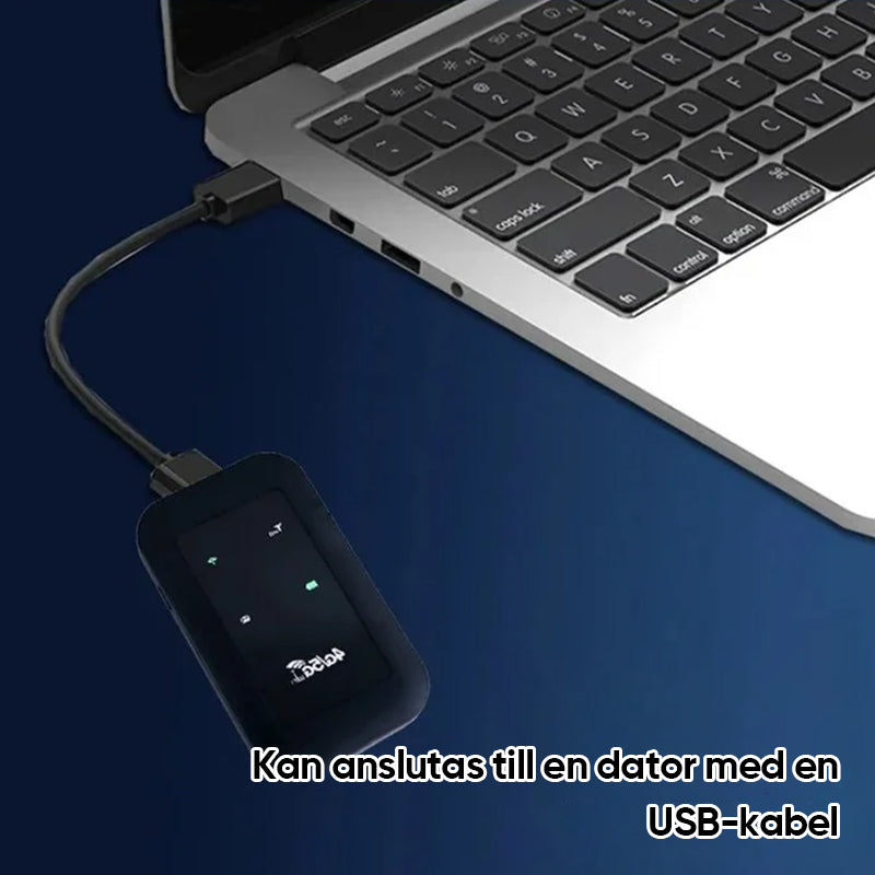 Portable Wireless WiFi Router with 4G/5G Antenna & Battery