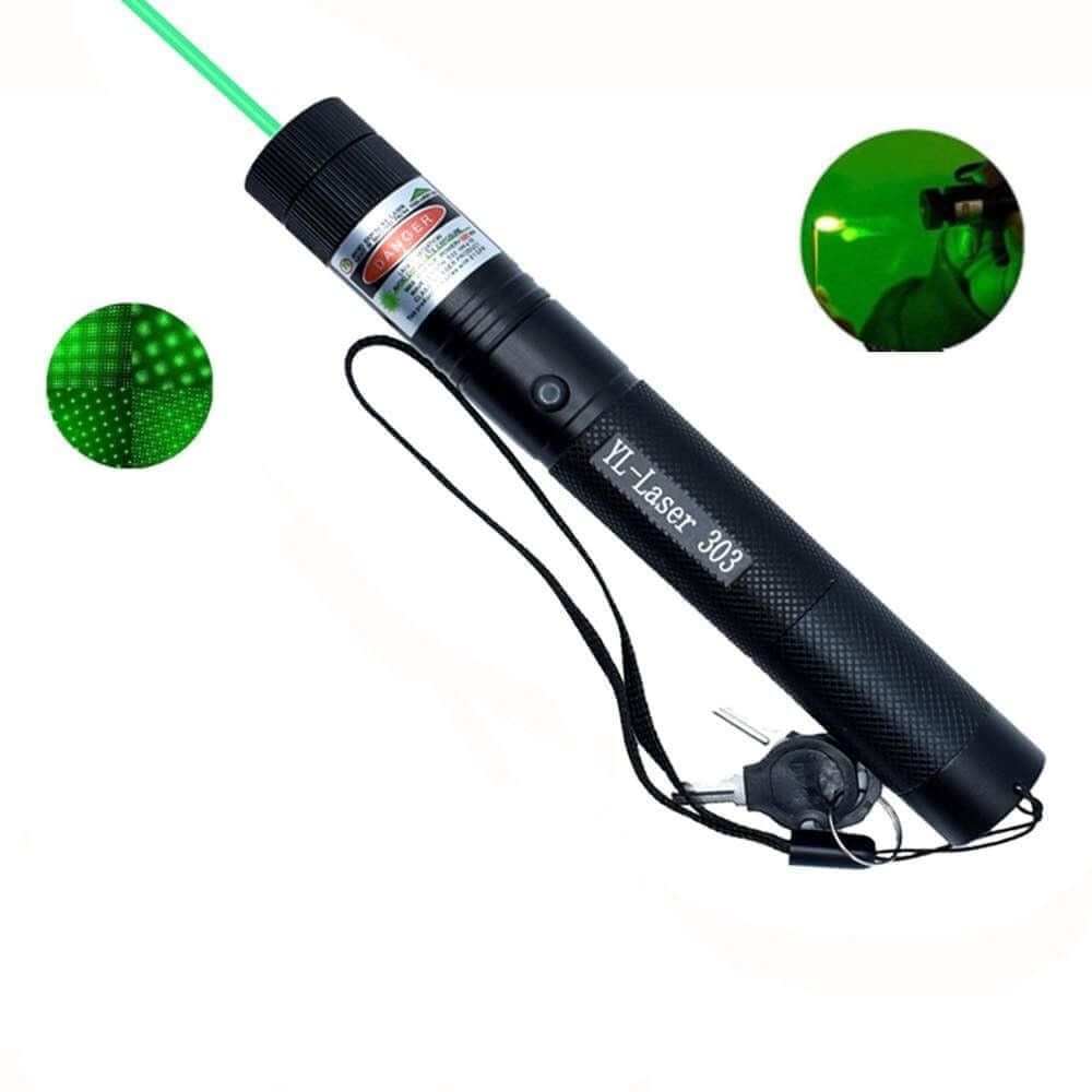 Powerful Laser Pointer: Green/Red
