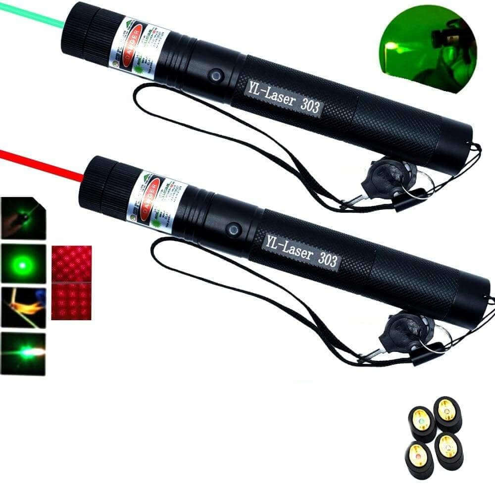 Powerful Laser Pointer: Green/Red