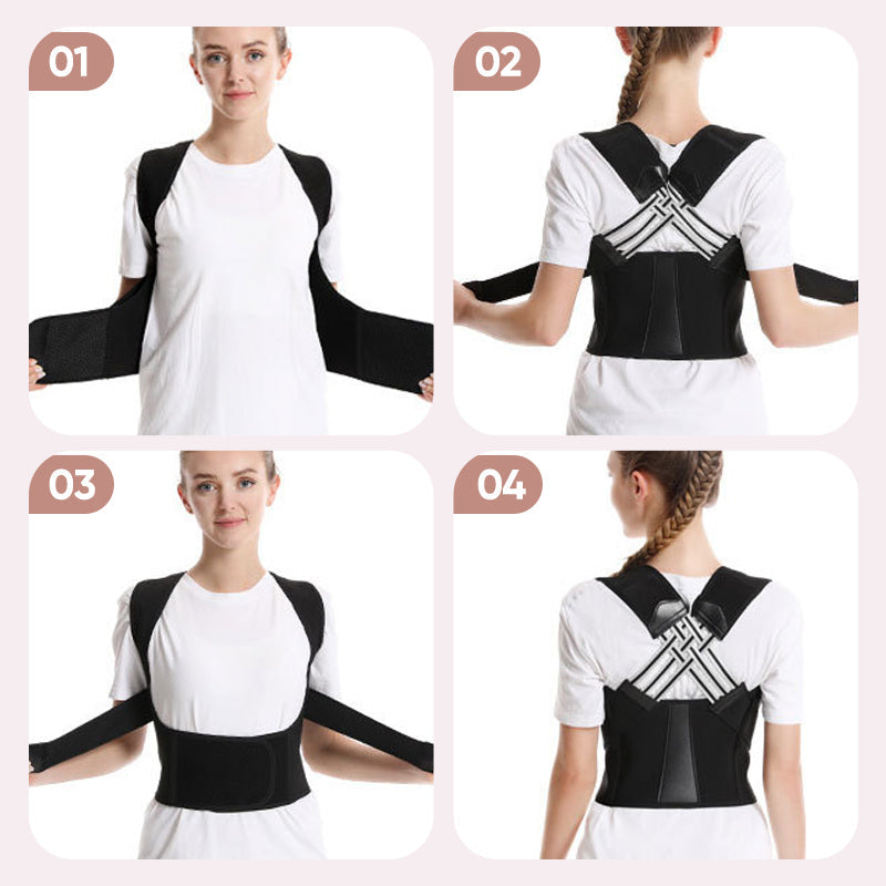 Premium Back Posture Corrector - Adjustable and Comfortable
