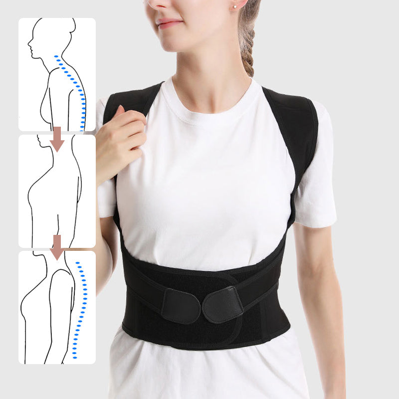 Premium Back Posture Corrector - Adjustable and Comfortable
