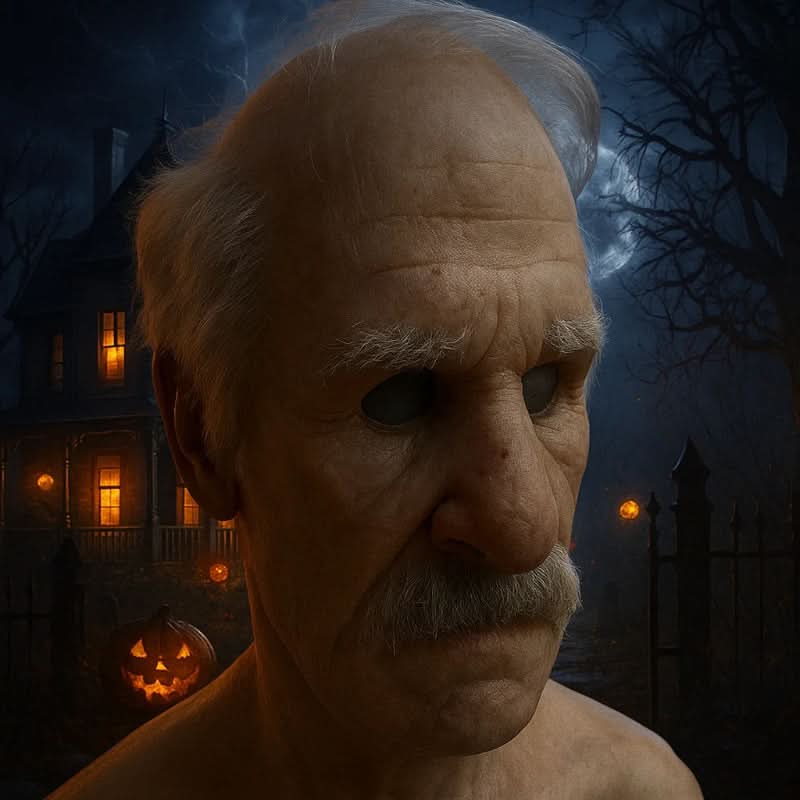 Premium Eco-Friendly Latex Mask – Lightweight, Flexible Natural Latex Mask for Halloween and Cosplay