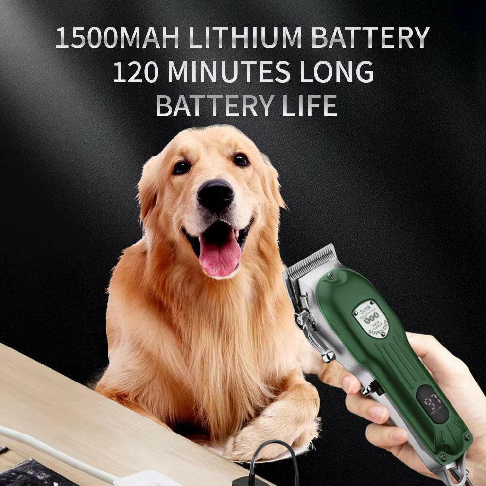 Professional Dog Grooming Kit with Clippers & Scissors