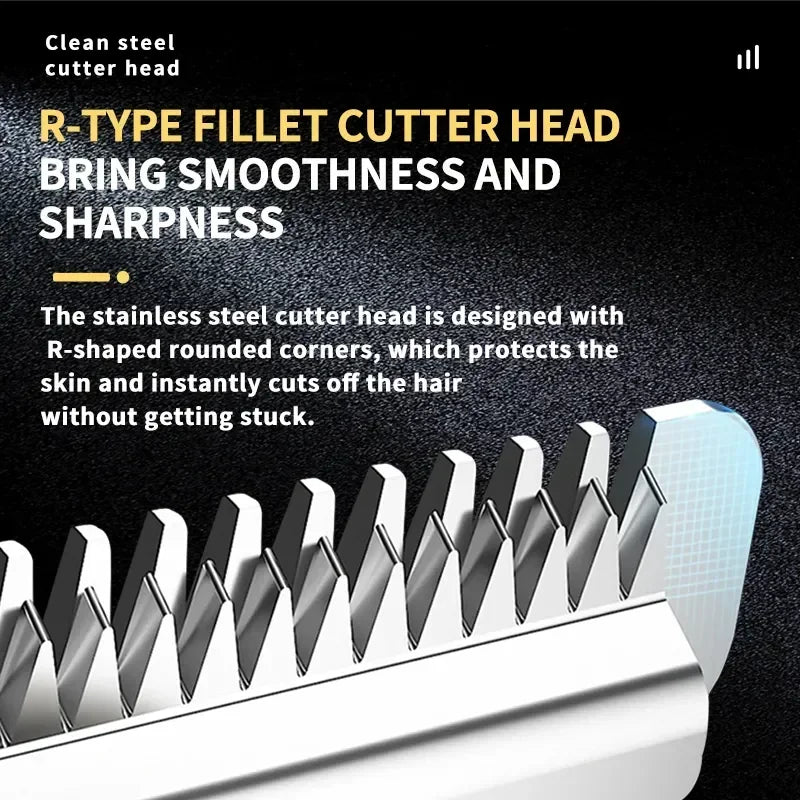 Professional Electric Hair Cutting Kit - Clipper, Trimmer & Shaver