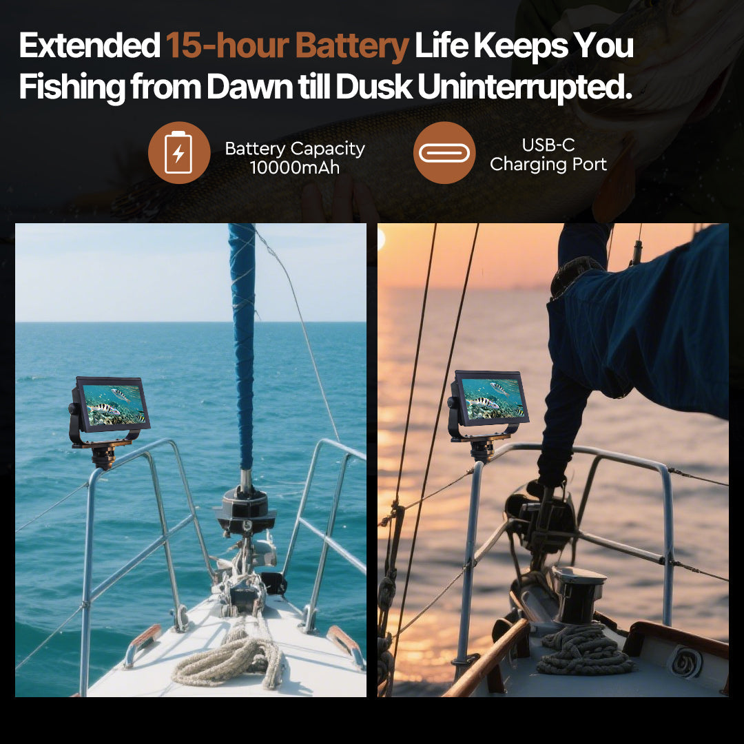 Professional Fish Finder with 4K Camera