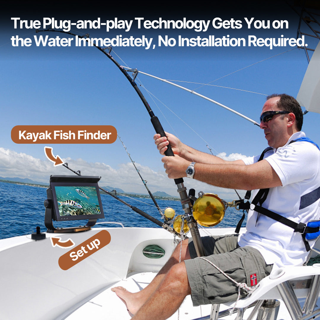Professional Fish Finder with 4K Camera