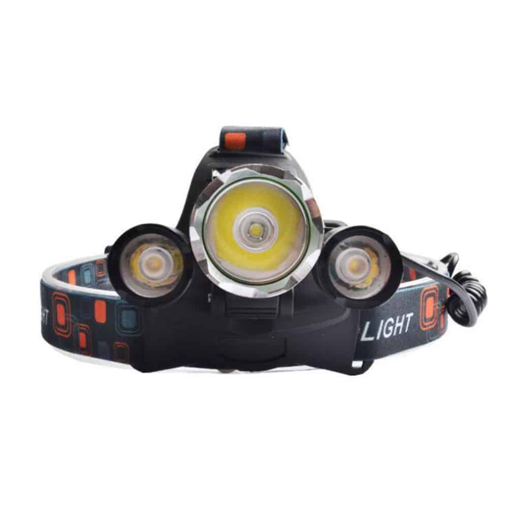 Professional LED Headlamp (5000 Lumens) - Multifunctional and USB Rechargeable