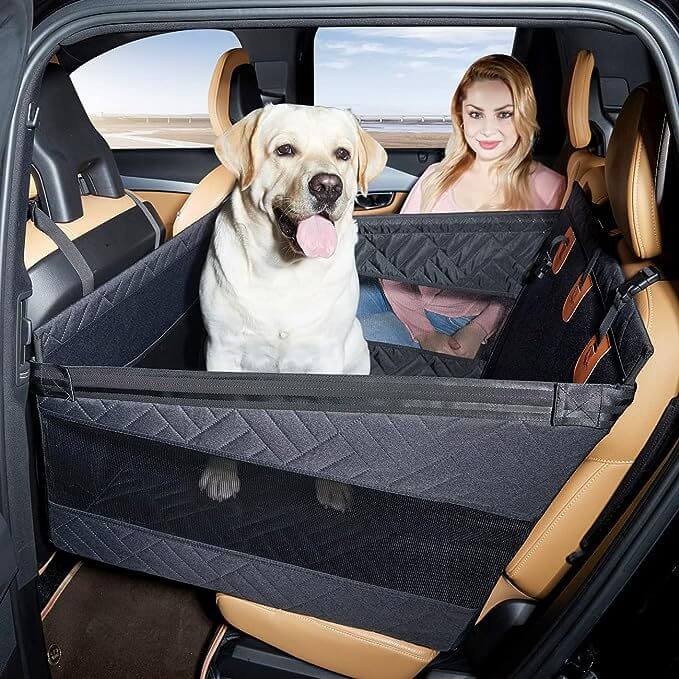 PupProtector Dog Car Safety Mat Back Seat Protector