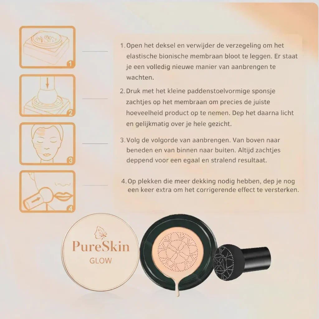 PureSkin SkinCare Foundation | Radiant, Even Skin in Under 60 Seconds