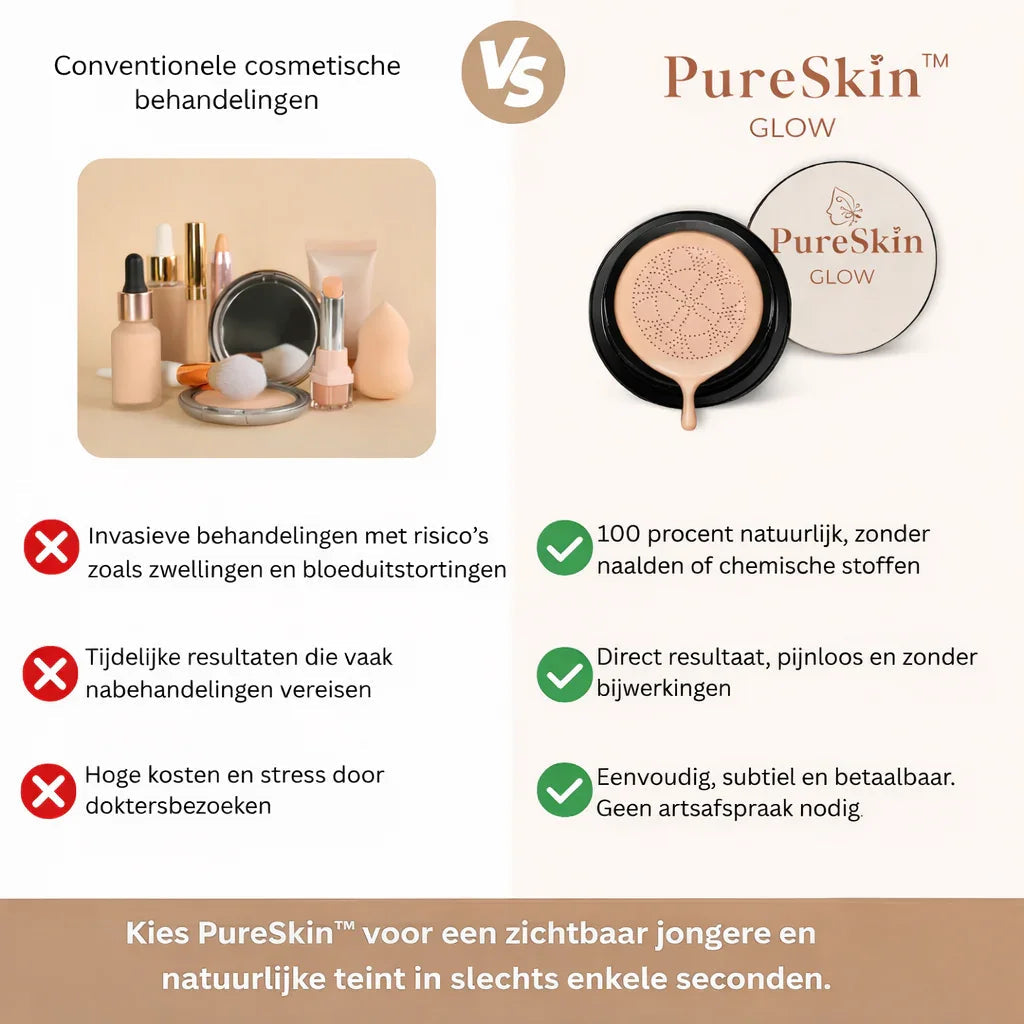 PureSkin SkinCare Foundation | Radiant, Even Skin in Under 60 Seconds