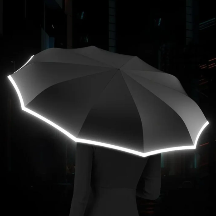 RainSafe | Stormproof Umbrella with Reflective Edge