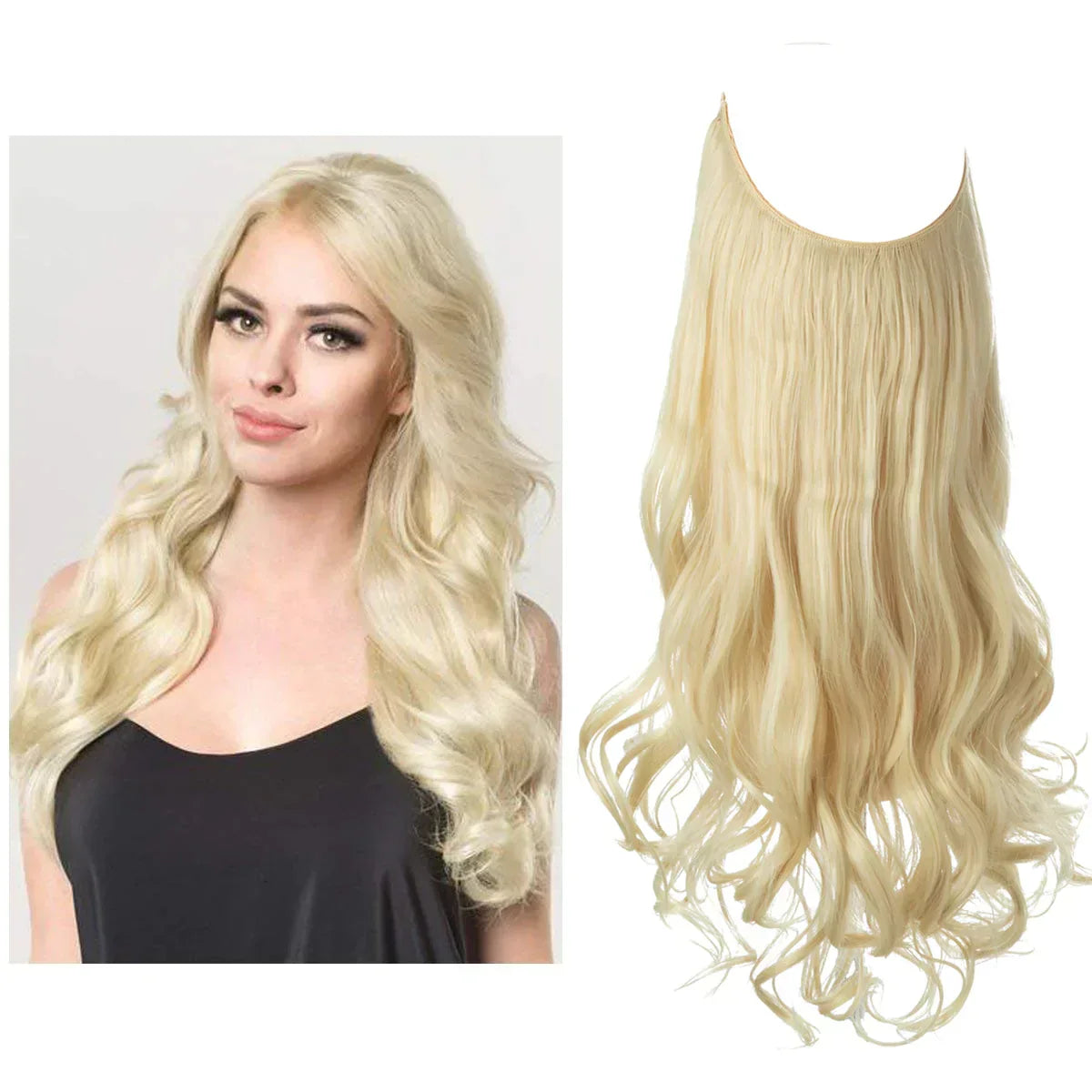 Real Human Hair Extensions - Brown & Blonde Hair Extensions