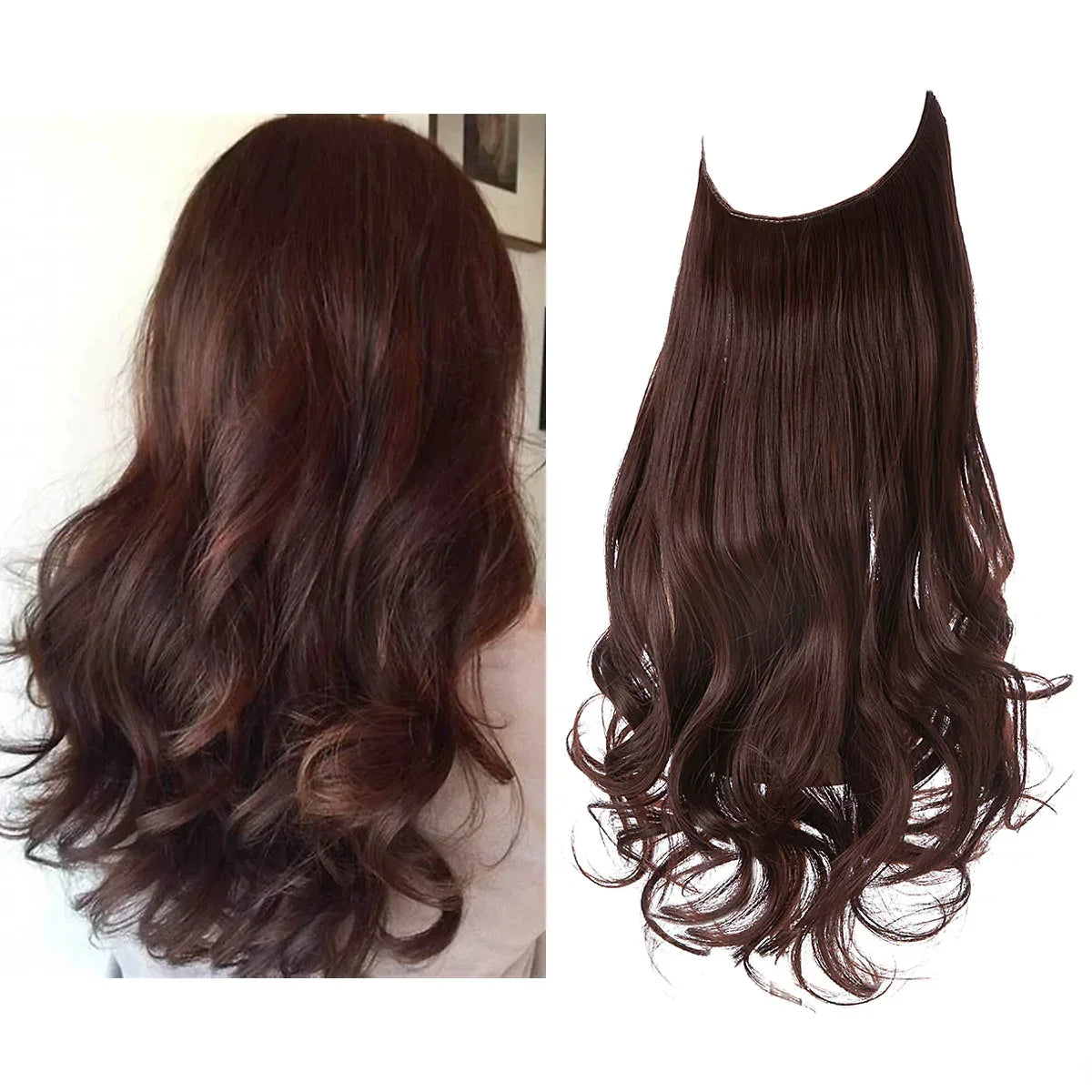 Real Human Hair Extensions - Brown & Blonde Hair Extensions