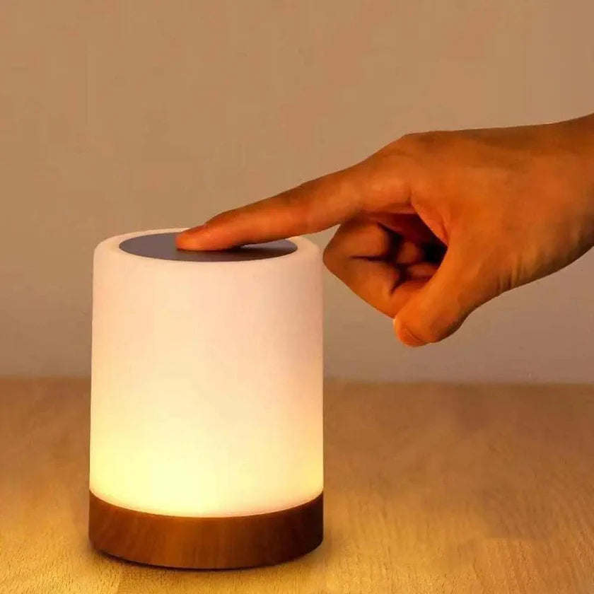 Rechargeable Bedside Lamp - Touch Control - Modern Night Light - Image 5
