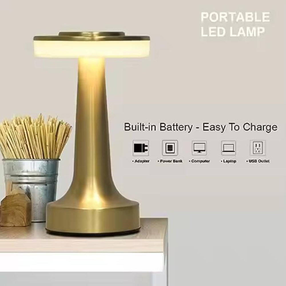 Rechargeable USB Touch LED Table Lamp