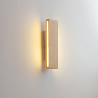 Rectangular Wooden LED Wall Light - Modern Sconce - Minimalist Style